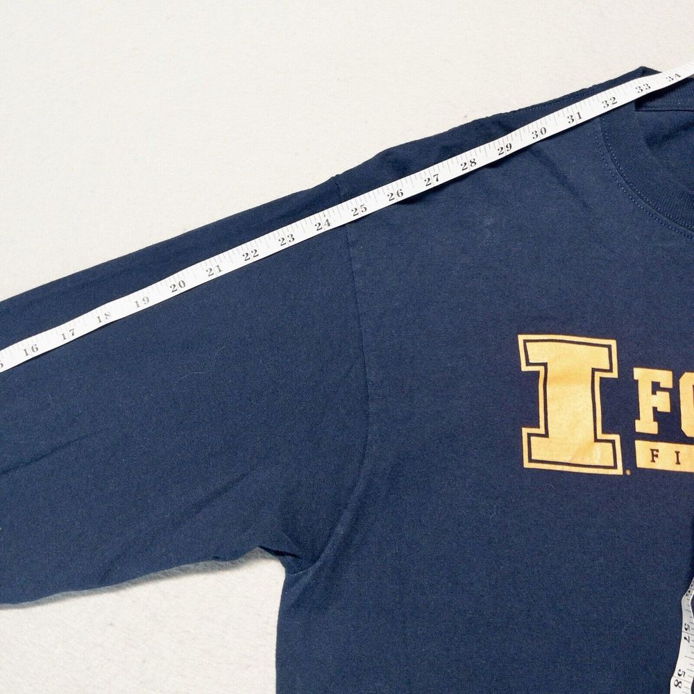 Adidas University Of Illinois Football Long Sleeve Shirt‎ Mens Large - Picture 7 of 7
